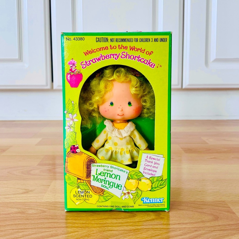 🍓FIRST ISSUE STRAWBERRY SHORTCAKE LEMON MERINGUE *COMPLETE BOX SET*